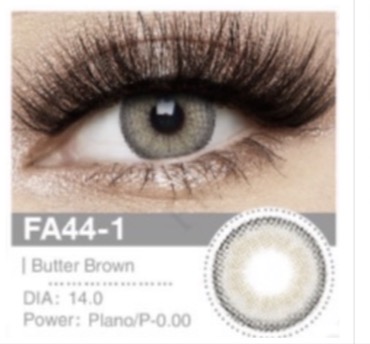 عدسات Butter Brown