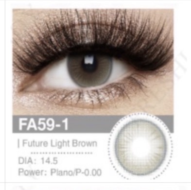عدسات Future Light Brown